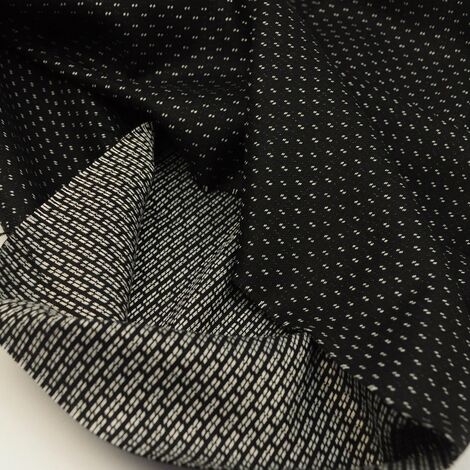 Ткань костюмная ткань в крапинку d 7 черный