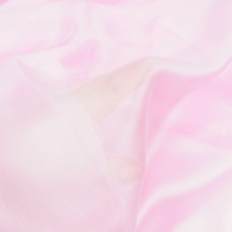 Ткань органза-шелк розовый