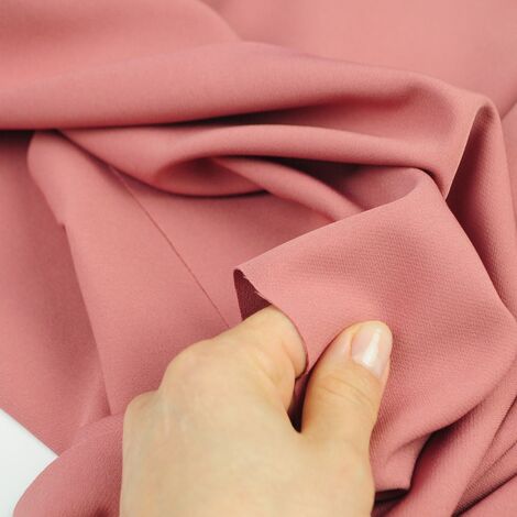 Ткань костюмно-плательная "Барби" грязно-розовый