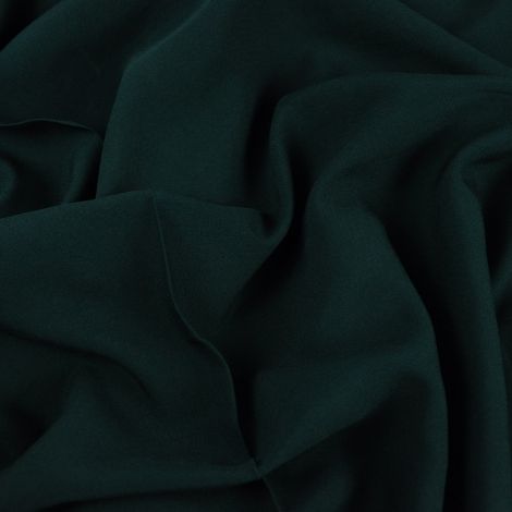 Ткань штапель (не стретч) тёмно-зелёный