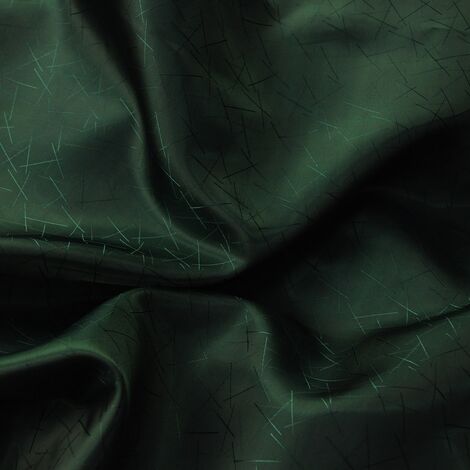Ткань подклада жаккарж Штрихи 2 тёмно-зелёный