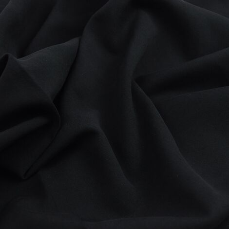 Ткань купра костюмно-плательная черный