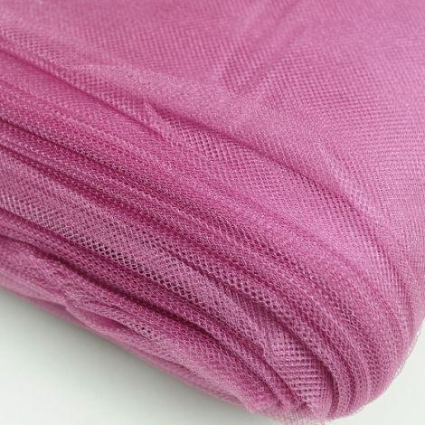 Ткань фатин перламутровый грязно-розовый