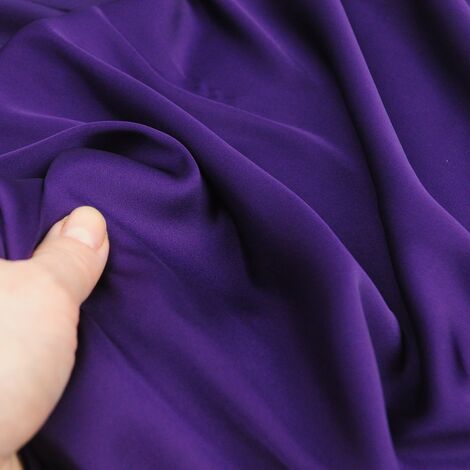 Ткань шелк «Армани» стретч 90 гр фиолетовый