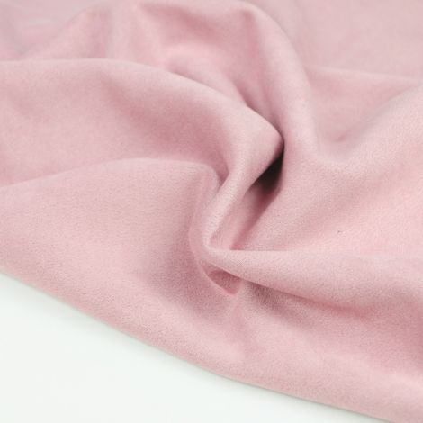 Ткань замша на трикотажной основе розовый