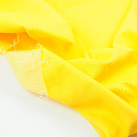 Ткань джинс стретч в цвете желтый