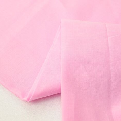 Ткань батист (однотонный) розовый