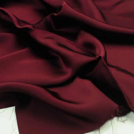 Ткань сатин "Париж" темно-бордовый