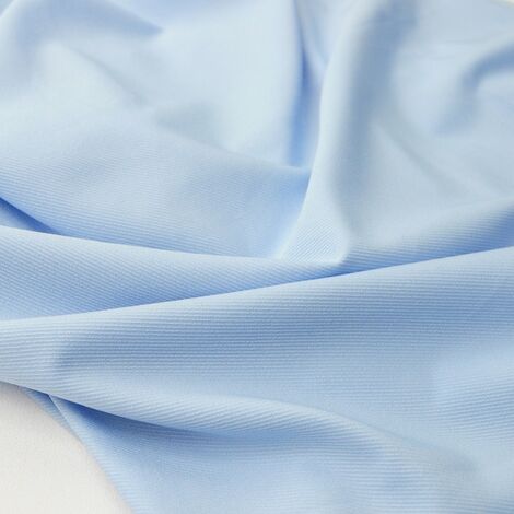 Ткань французский твил светло-голубой
