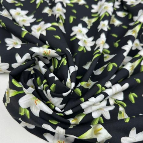 Ткань софт принт d1 черный