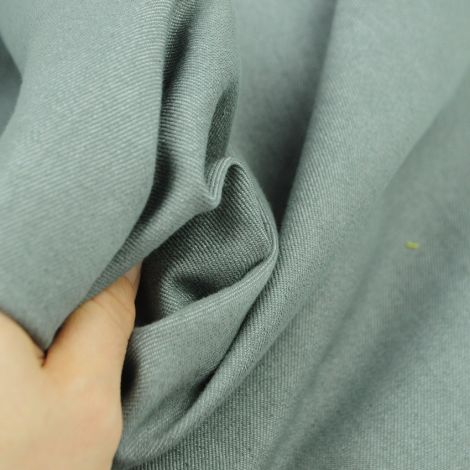 Ткань джинс стретч в цвете серый