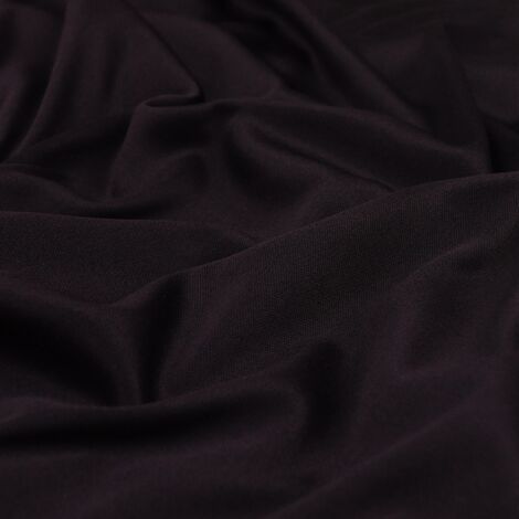 Ткань подклада интерлок  трикотажная темно-фиолетовый