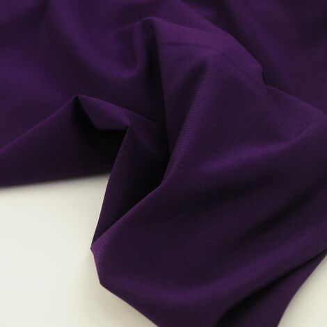 Ткань стретч-шифон фиолетовый