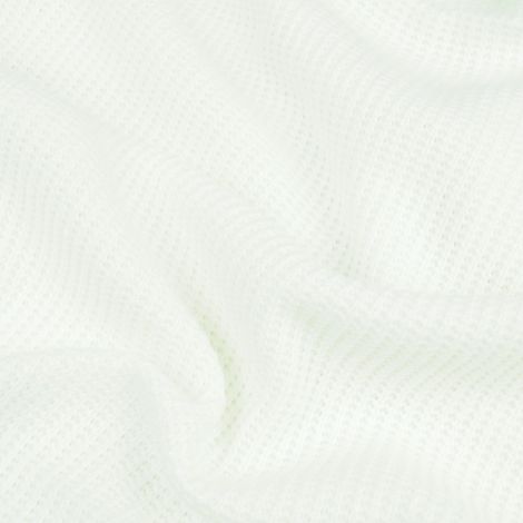 Ткань вязаный трикотаж белый