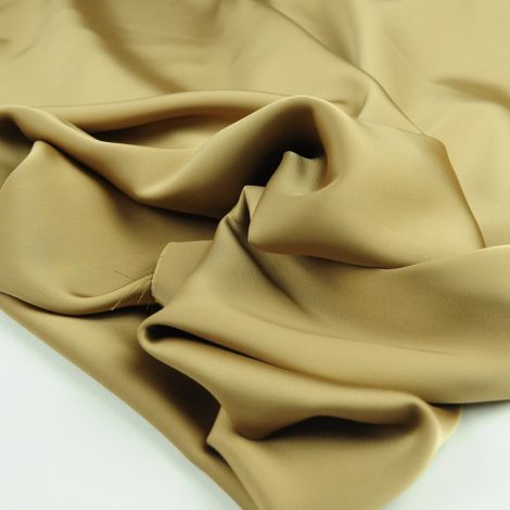 Ткань шелк-сатин 180 гр бронзовый