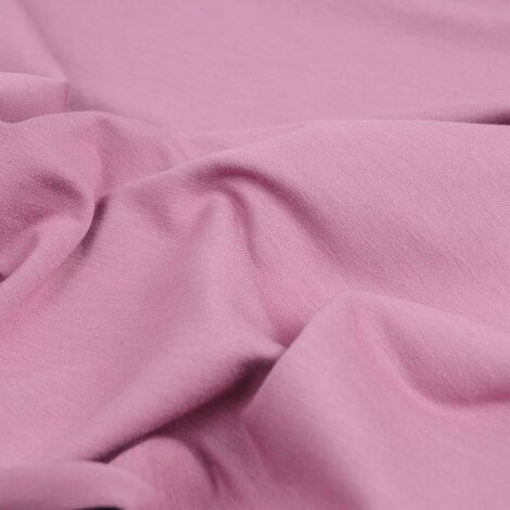 Ткань футер 2-х нитка грязно-розовый