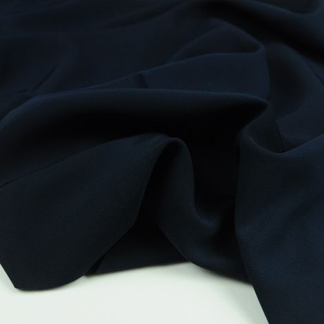 Ткань турецкий креп темно-синий