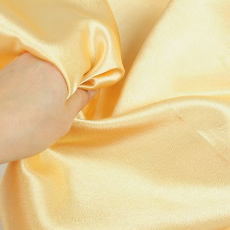 Ткань креп сатин золотой