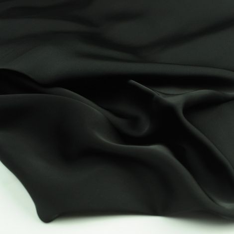 Ткань армани-сатин 185 гр черный