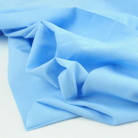 Ткань батист (однотонный) голубой