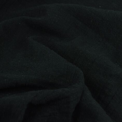 Ткань марлевка черный