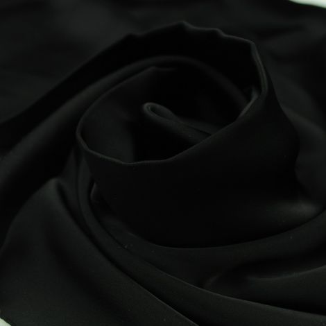 Ткань сатин "Париж" черный