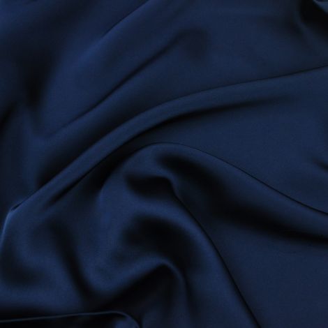 Ткань сатин "Париж" темно-синий