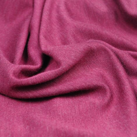 Ткань трикотаж меланж грязно-розовый