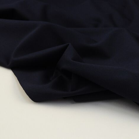 Ткань трикотаж «Антипиллинг» темно-синий