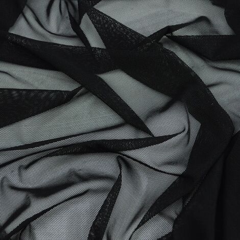 Ткань сетка стретч Китай черный