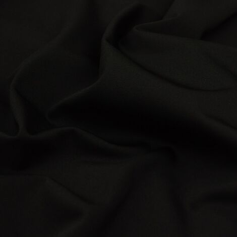 Ткань малиса трикотаж черный