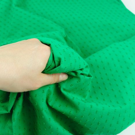 Ткань хлопок "Урагри" зеленый