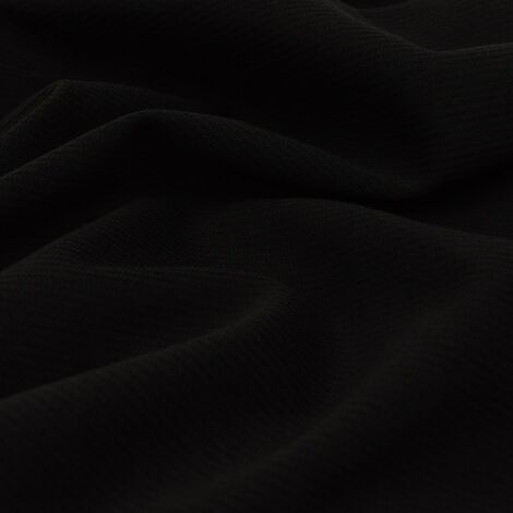 Ткань пальтовая диагональ черный