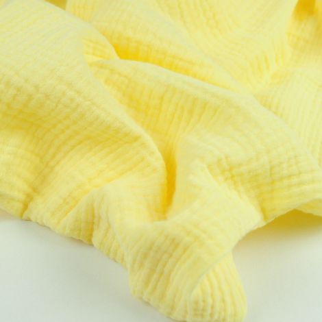 Ткань муслин лимонный