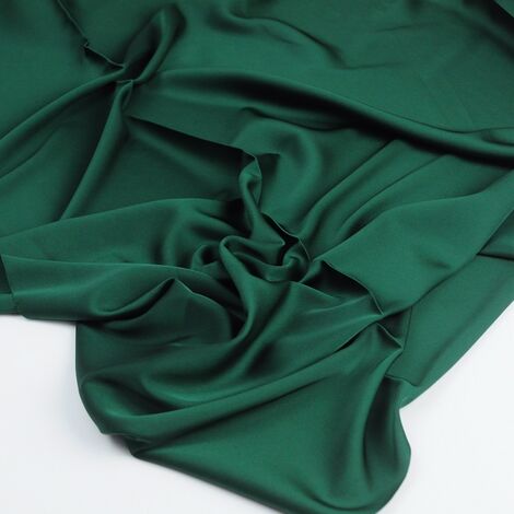 Ткань шелк "Армани" 120 гр зеленый