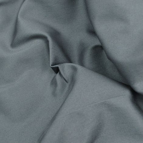 Ткань коттон стретч однотонный темно-серый