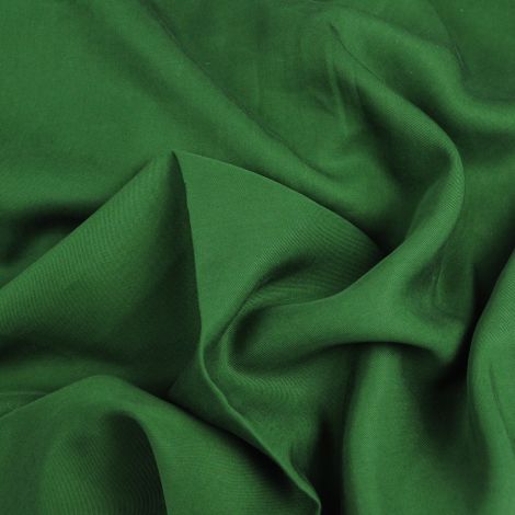 Ткань костюмный тенсел зеленый