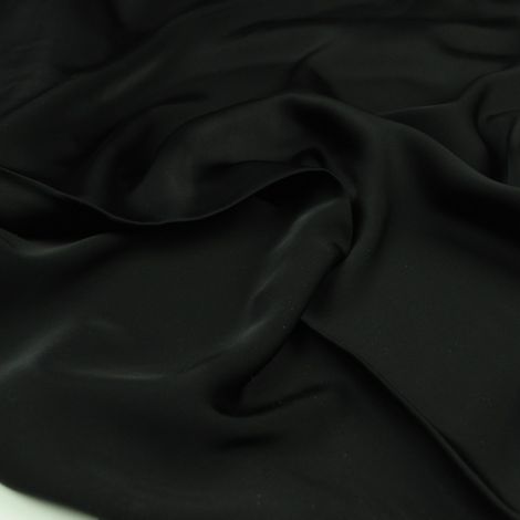 Ткань сатин "Париж" черный