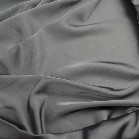 Ткань шелк «Армани» стретч 90 гр серый с розовым оттенком