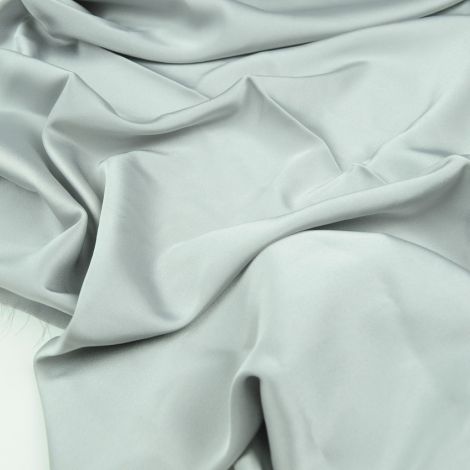 Ткань шелк «Армани» стретч 90 гр светло-серый