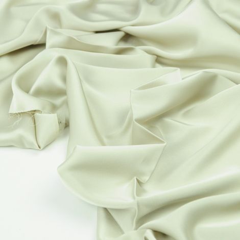 Ткань шелк «Армани» стретч 90 гр жемчужный серый