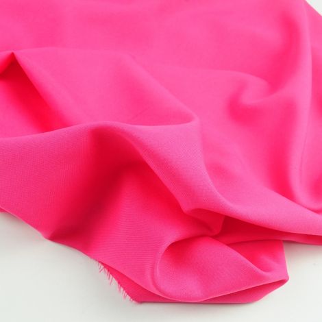 Ткань габардин ярко-розовый