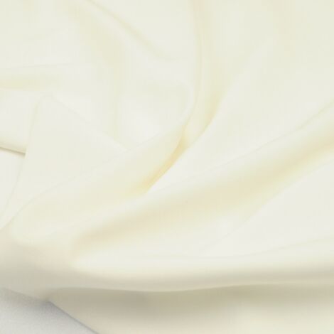 Ткань супер софт однотонный молочный/ivory