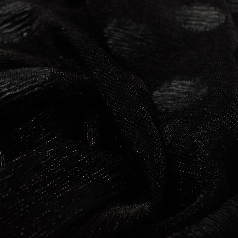 Ткань сеточка крэш накатка черный
