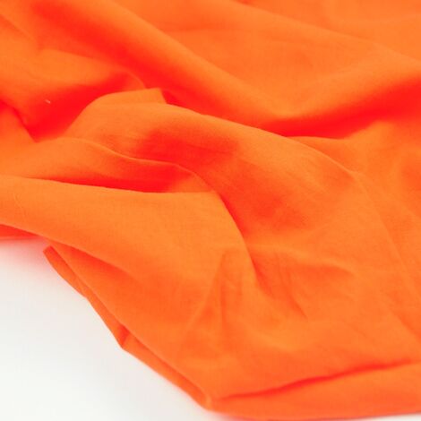 Ткань батист (однотонный) оранжевый