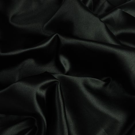 Ткань атлас сатин стретч (2022) черный