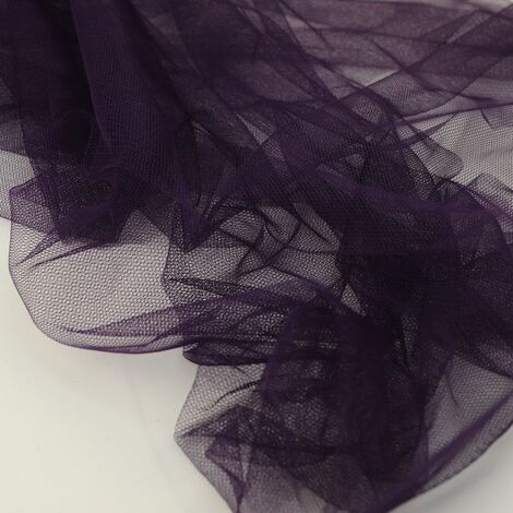 Ткань сетка мягкая фиолетовый
