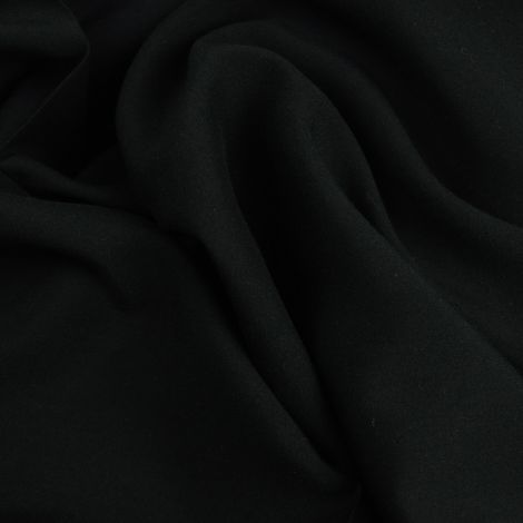 Ткань штапель подкладочный черный