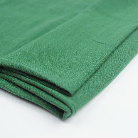 Ткань лен вискозный слаб 2706 зеленый