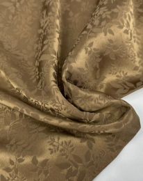 Ткань шелк жаккард d 1 бронзовый